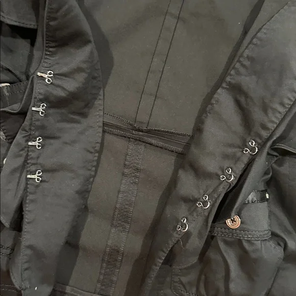 WHBM Ruffle Front Jacket. - Picture 10 of 15